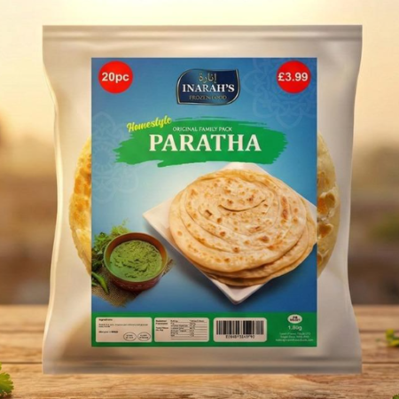 Frozen Inarah’s Paratha 20pcs