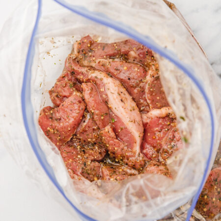 Sheep Marinated Steaks (1KG)