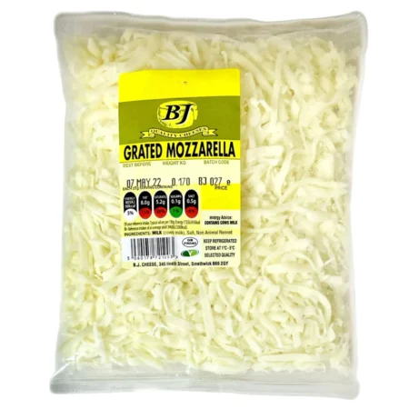 Bj Grated Mozzarella Cheese (170G)