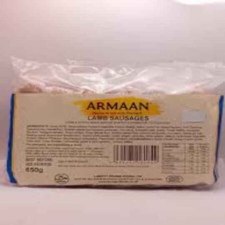 Frozen Armaan Lamb Sausages 650g