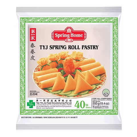 Frozen Spring Home Tyj Spring Roll Pastry 40 Sheets