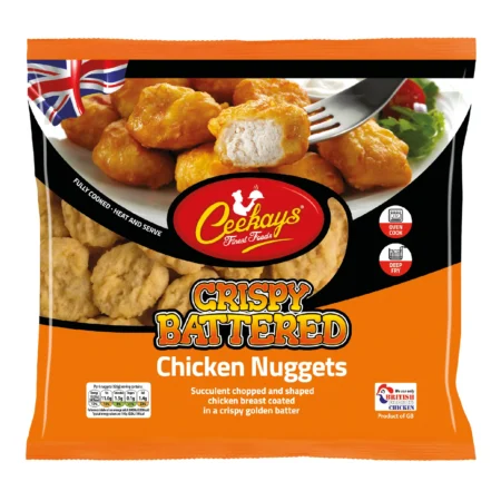 Frozen Ceekays Crispy Battered Chicken Nuggets 1kg