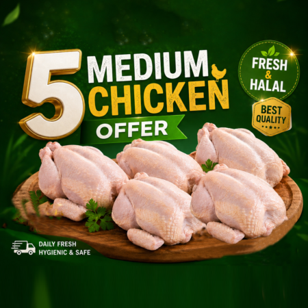5 Medium Chicken Offer