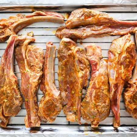 Lamb Marinated Ribs (1KG)