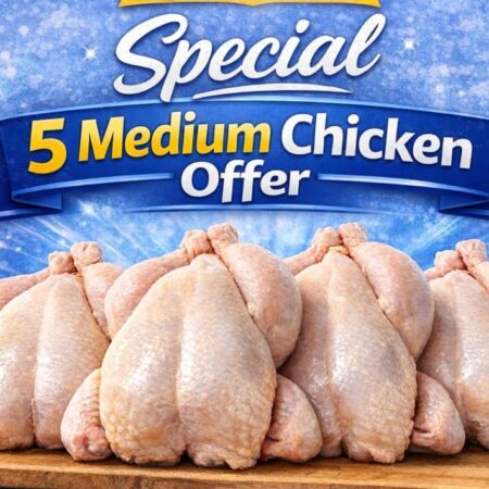 5 Medium Chicken Offer