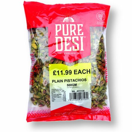 Plain Pistachios 500g (Pure Desi)