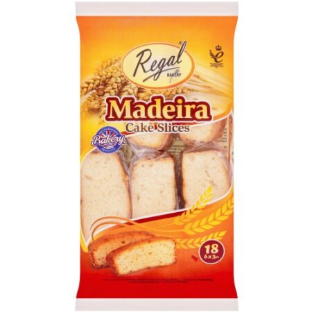 Regal Madeira Cake Slices 370g 18 pcs