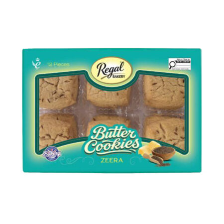Regal Butter Cookies Zeera 12 pcs
