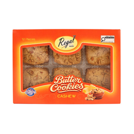 Regal Butter Cookies Cashew 12 pcs