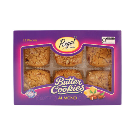 Regal Butter Cookies Almond 12 pcs