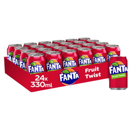 Fanta Fruit Twist Cans 330ml x 24