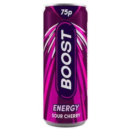 Boost Energy Drink Can